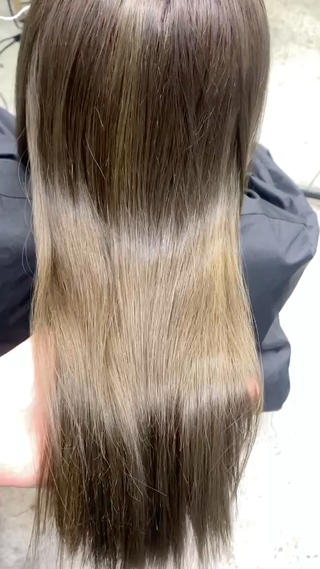 セミロング カラー メンズカット/パーマ 艶カラーTAIGA︎のヘアスタイル