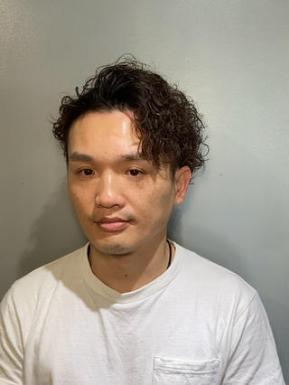 パーマ メンズ メンズカット/パーマ 艶カラーTAIGA︎のヘアスタイル