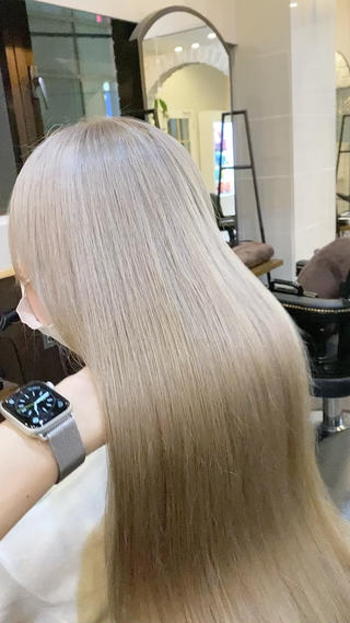 #ホワイトベージュ

※bleach 2〜3回 