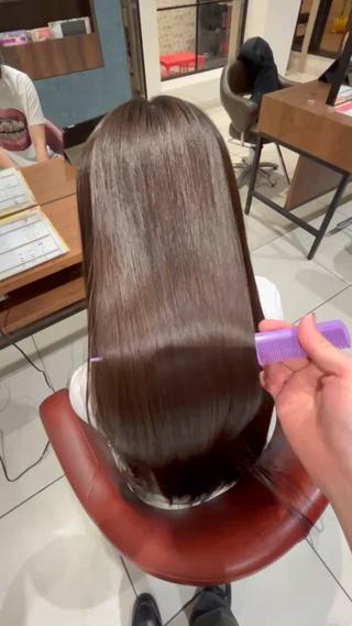 ロング Hair & Make EARTH所属・深田 幸暉のヘアスタイル