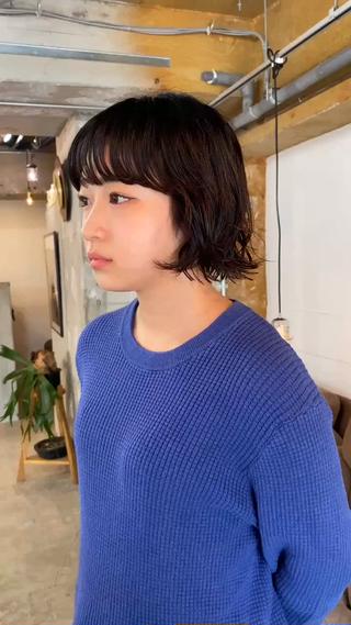 ミディアム パーマ GATTACA所属・KEI gattacaのヘアスタイル