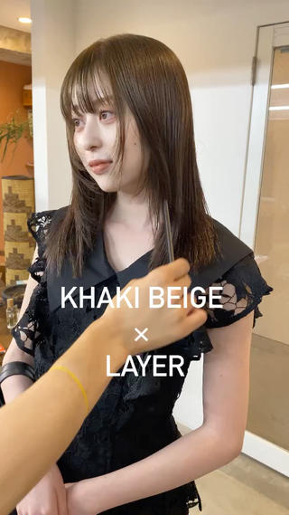 セミロング カラー GATTACA所属・KEI gattacaのヘアスタイル