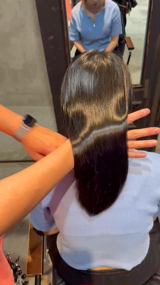 噂の髪質改善です!