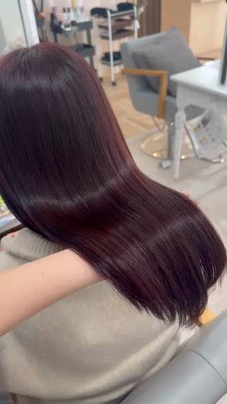 ロング カラー 武田 つぐみのヘアスタイル