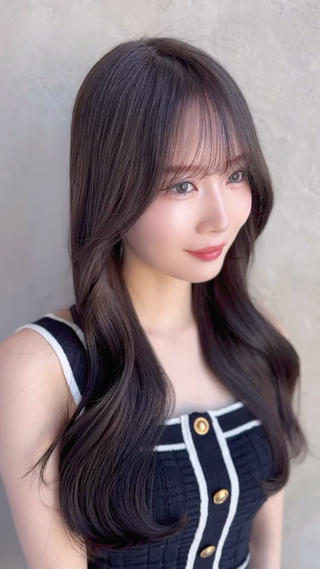 韓国お姉さん風くびれヘア 