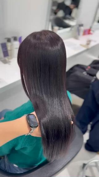 ロング カラー 大人っぽ暗髪レディ 🩶takuto🩶のヘアスタイル