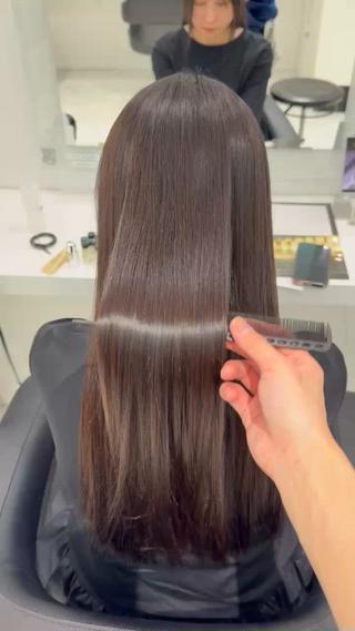 ロング カラー 大人っぽ暗髪レディ 🩶takuto🩶のヘアスタイル