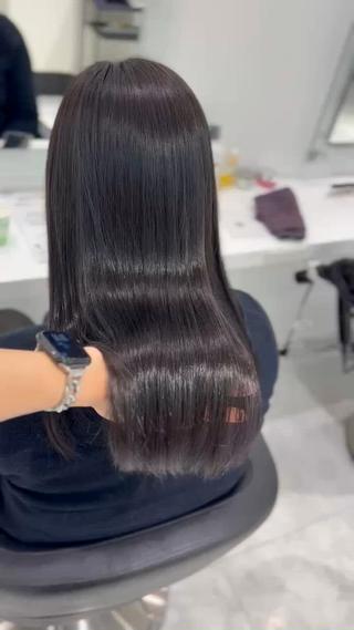 ロング カラー 大人っぽ暗髪レディ 🩶takuto🩶のヘアスタイル