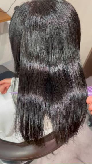 ミディアム 飯村 友亮のヘアスタイル