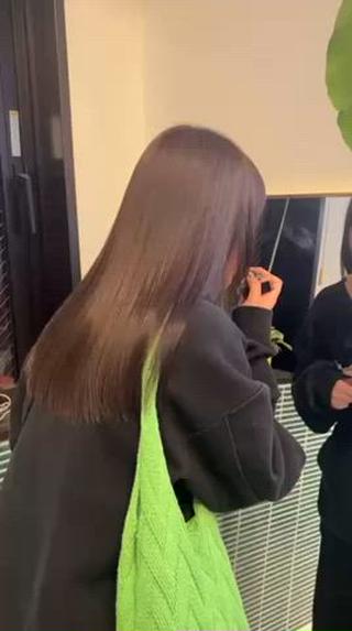 ブリーチなしで艶髪 