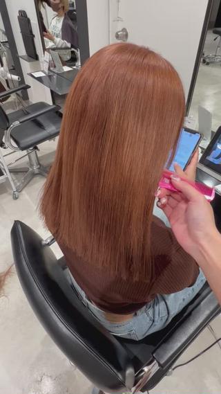 セミロング GO TO DAY 渋谷モディ店所属・艶髪 mayuka💖のヘアスタイル