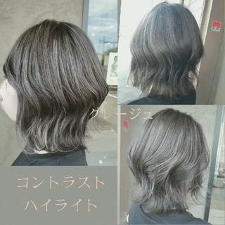 カラー ma cherie 　naoのヘアスタイル