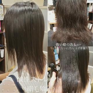 セミロング ma cherie 　naoのヘアスタイル