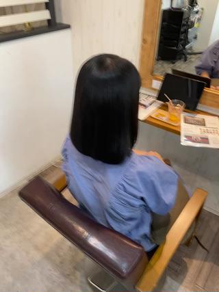 ミディアム [店長]加地 峻のヘアスタイル