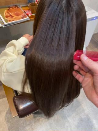 ロング [店長]加地 峻のヘアスタイル