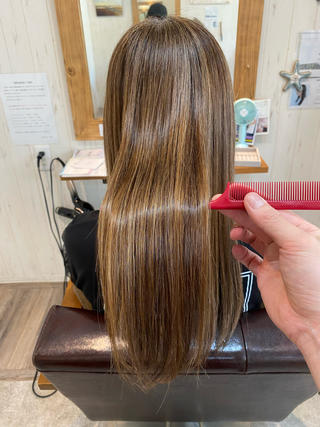 ロング [店長]加地 峻のヘアスタイル