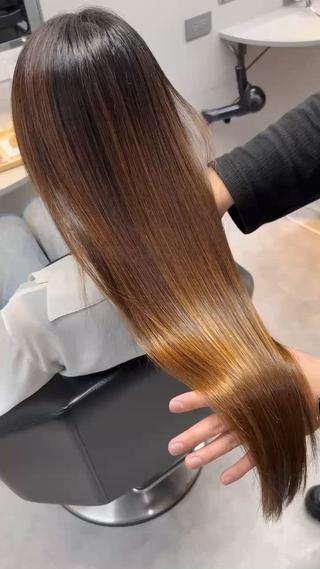 #縮毛矯正#超高濃度水素ケアストレート#髪質改善 