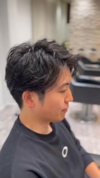 綺麗な毛流れになるよパーマ 