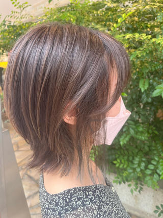 ショート ⬛️⬜️髪質改善⬛️ ⬜️藤川慎太郎のヘアスタイル