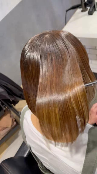 ショート ⬛️⬜️髪質改善⬛️ ⬜️藤川慎太郎のヘアスタイル