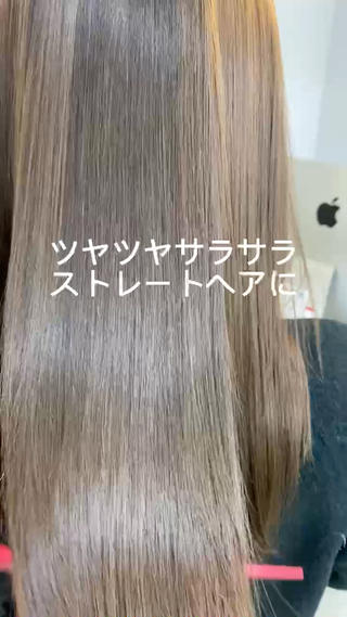 髪質改善ケラチントリートメントでうる艶髪に♪ 