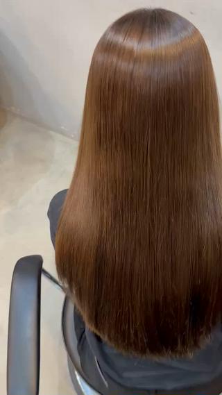 ロング パーマ 髪質改善・艶カラー HIROTOのヘアスタイル