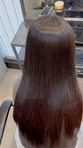 ロング パーマ 髪質改善・艶カラー HIROTOのヘアスタイル