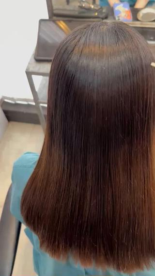 ロング パーマ 髪質改善・艶カラー HIROTOのヘアスタイル
