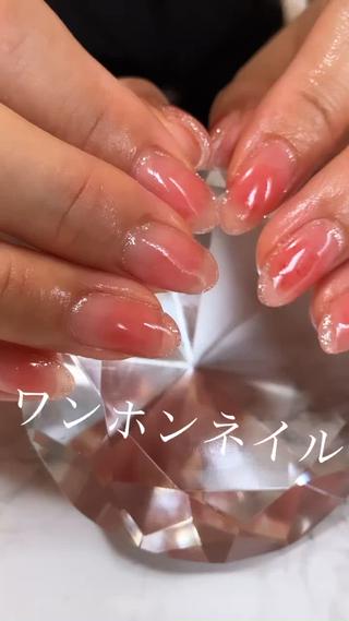 #赤ネイル
#シンプルネイル
#ワンホンネイル
#大人ネイル 