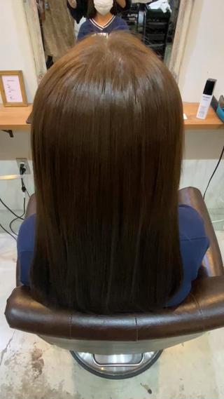 髪質改善でサラサラに 