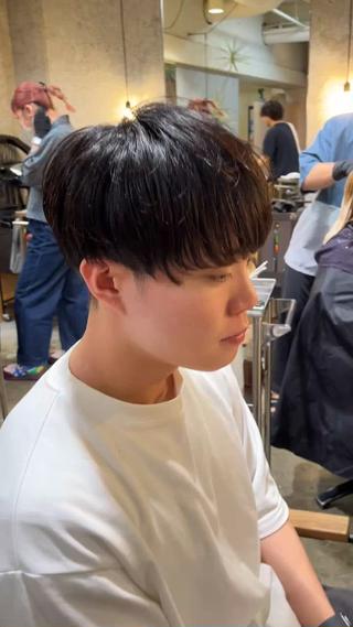 メンズマッシュショート 