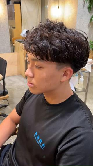 パーマを活かして 