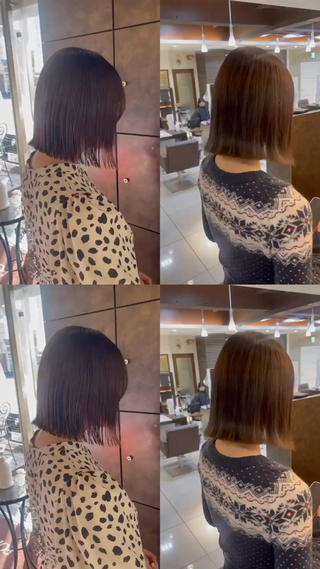 ショート カラー 🤎韓国ヘア ベージュ まゆか🤎のヘアスタイル