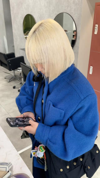 ショート カラー 🧡色落ちまで2度綺 麗なカラー🧡ヨシキのヘアスタイル