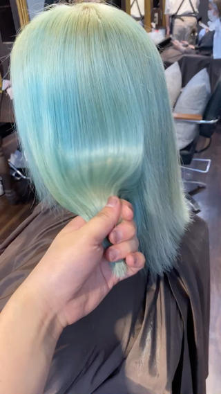 ミディアム カラー 🧡色落ちまで2度綺 麗なカラー🧡ヨシキのヘアスタイル