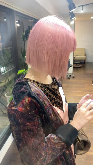 ショート カラー 🧡色落ちまで2度綺 麗なカラー🧡ヨシキのヘアスタイル