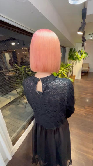 ショート カラー 🧡色落ちまで2度綺 麗なカラー🧡ヨシキのヘアスタイル