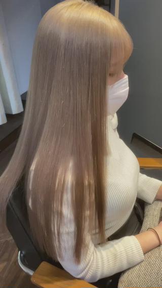 ロング カラー 🧡色落ちまで2度綺 麗なカラー🧡ヨシキのヘアスタイル