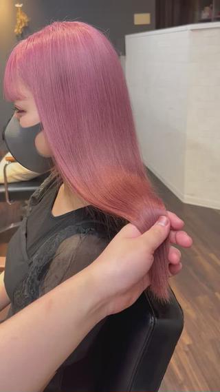 ロング カラー 🧡色落ちまで2度綺 麗なカラー🧡ヨシキのヘアスタイル