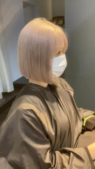 ショート カラー 🧡色落ちまで2度綺 麗なカラー🧡ヨシキのヘアスタイル