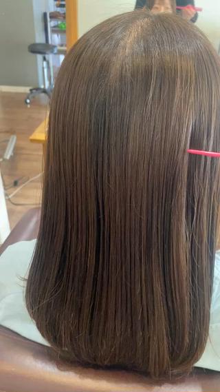 ミディアム 美容室Limb所属・髪質改善/縮毛/小林 水葵のヘアスタイル