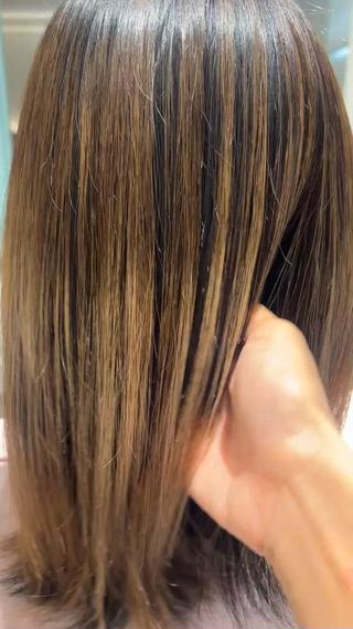 髪質改善ヘアエステ
ブリーチ毛にもしっかりと
栄養補給 