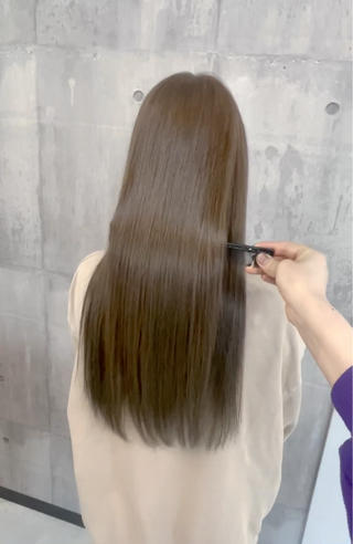 CMでも話題のインカラミトリートメント
1回でも綺麗な艶髪になります 