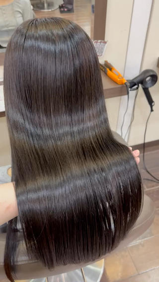 セミロング カラー ボブ/暖色カラー コウボヒカルのヘアスタイル