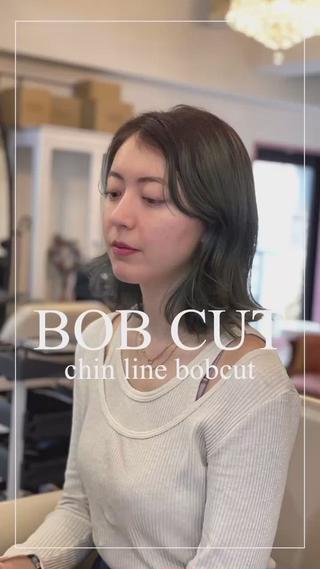 ミディアム カラー ヘアアレンジ 表参道Lise おおいしおりのヘアスタイル