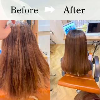 ロング 【美髪/うる艶矯正】 ☘️Taketo☘️のヘアスタイル