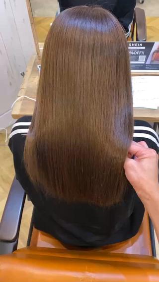 ミディアム 【美髪/うる艶矯正】 ☘️Taketo☘️のヘアスタイル