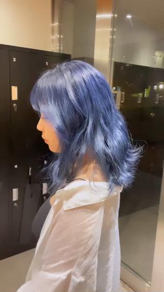 透明感ブルーお任せください 