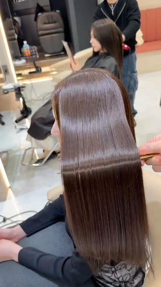 ロング 銀座/美髪矯正カラー 髪質改善特化🍎のヘアスタイル
