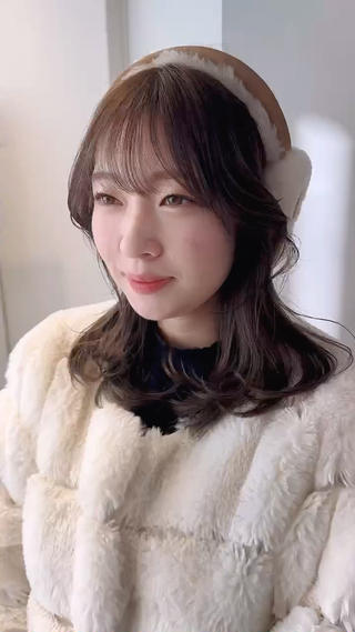 セミロング カラー 透明感カラー✨艶髪 制作🌱山根あゆみのヘアスタイル